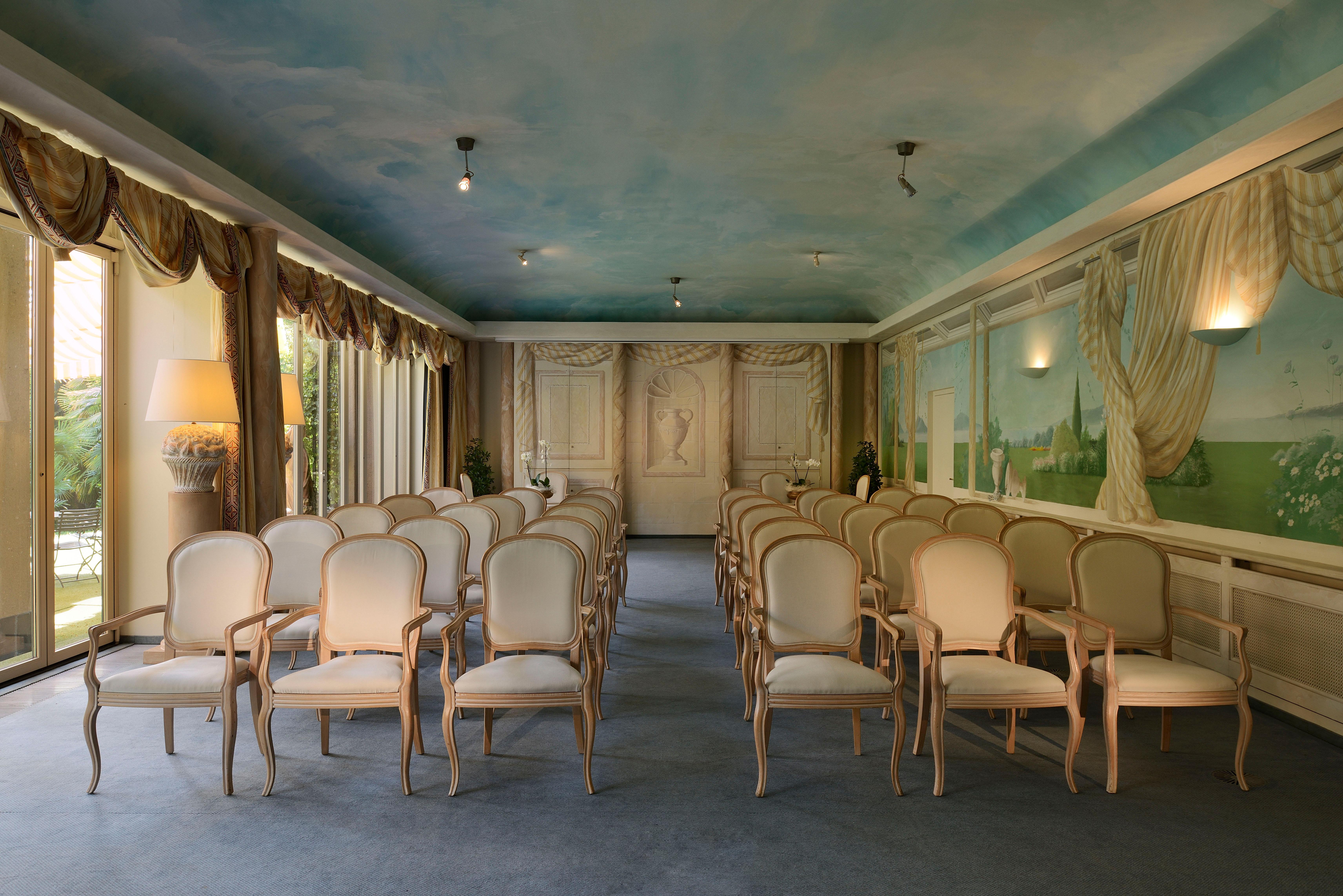 Grand Hotel Villa Castagnola Lugano Ngoại thất bức ảnh The interior of the crematorium