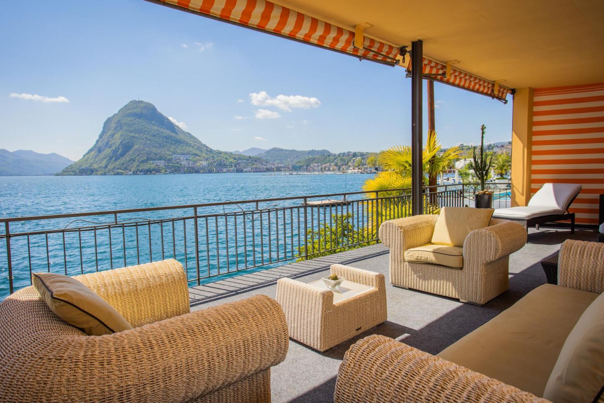 Grand Hotel Villa Castagnola Lugano Ngoại thất bức ảnh The Lake Como Suite