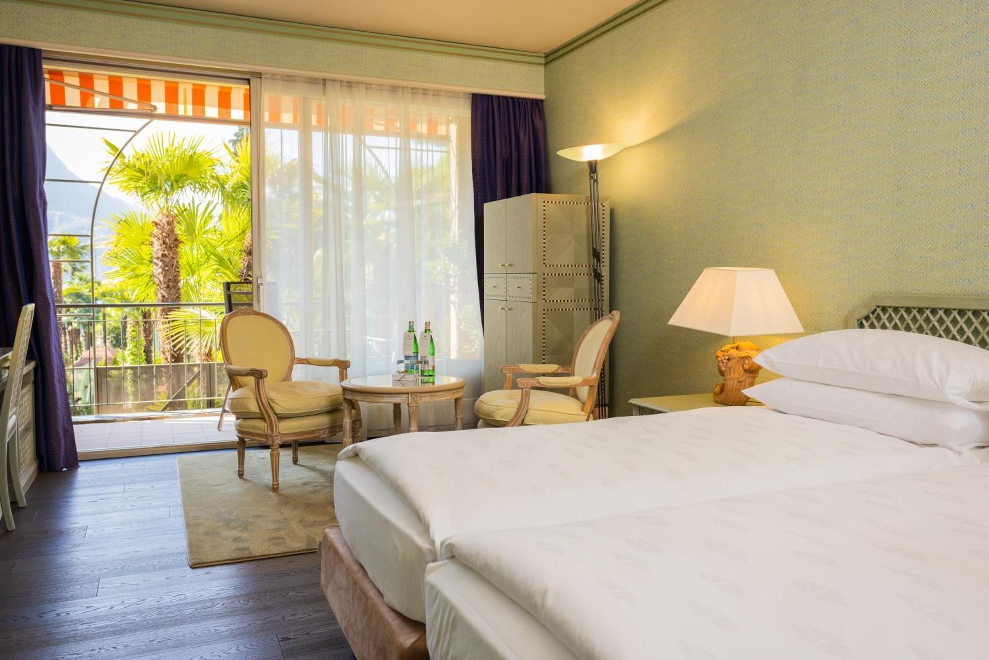 Grand Hotel Villa Castagnola Lugano Ngoại thất bức ảnh A room at the hotel